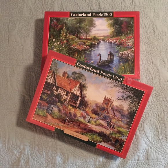 Castorland Other - NIB Jigsaw Puzzle Bundle: Castorland